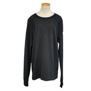 Deso Pullover Sweatshirt NWT Buck Crew Neck Black Night Knit Size Large L